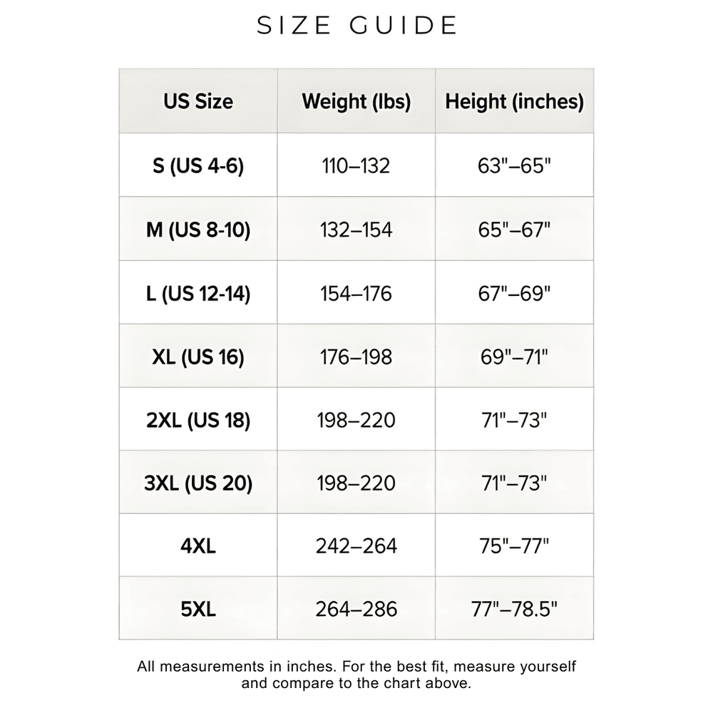 Size Guide
