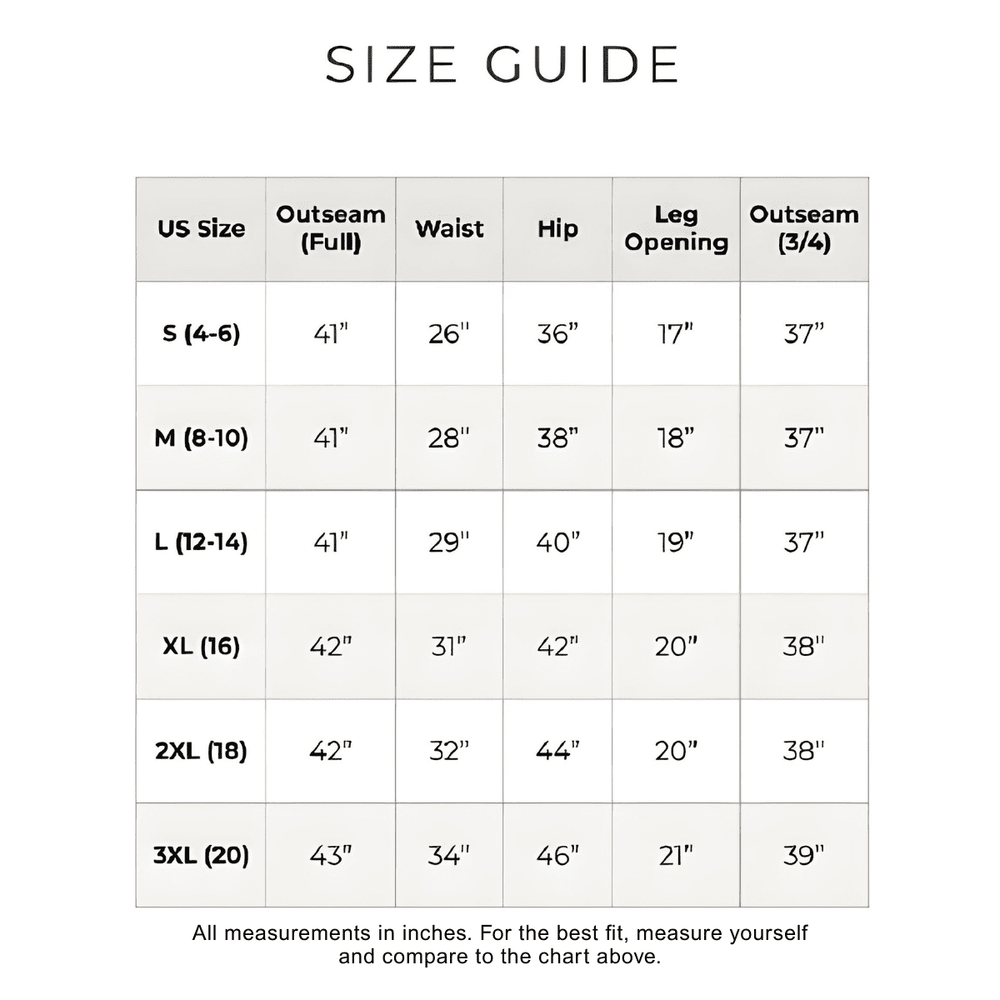 Size Guide