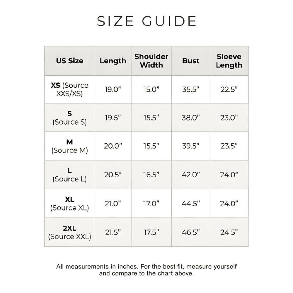 Size Guide