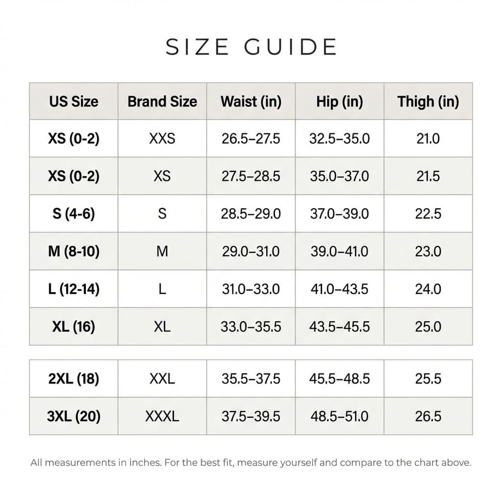Size Guide