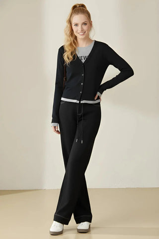 Casual Fashion Straight-Leg Denim Pants SandSet