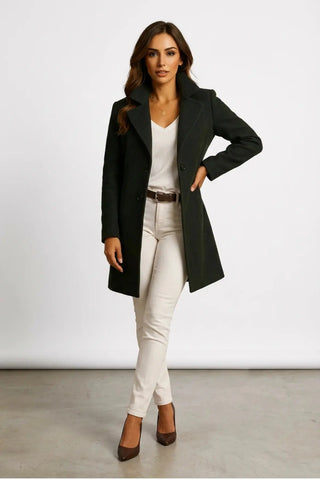 City Sleek Overcoat SandSet