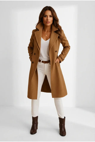 City Sleek Overcoat SandSet