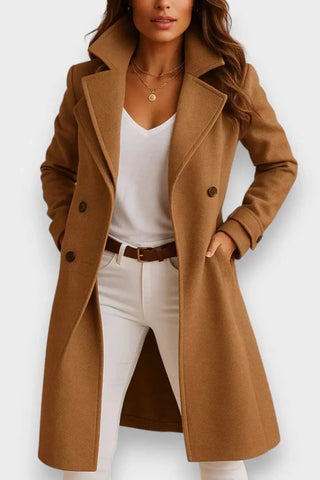 City Sleek Overcoat SandSet