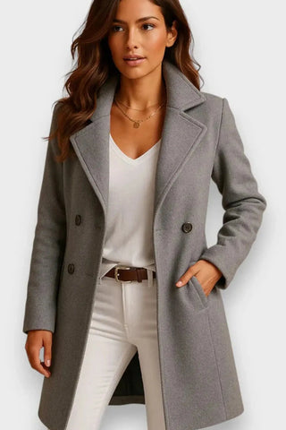City Sleek Overcoat SandSet
