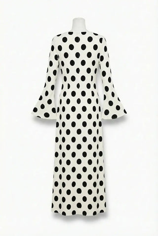 Classic Polka Slim-Fit Midi SandSet