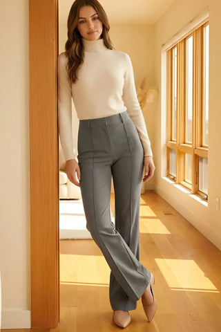 Couture Silhouette Flare Pants SandSet
