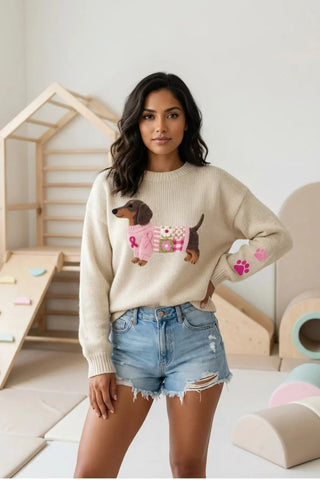 Doxie Love Knit SandSet