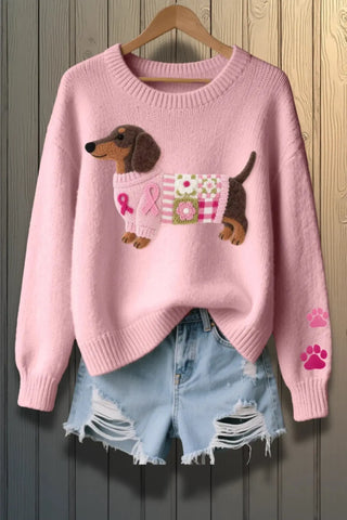 Doxie Love Knit SandSet