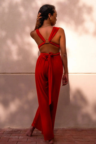 Elya Jumpsuit Orange SandSet