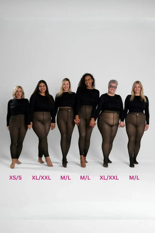 Fleece-Lined Tights SandSet