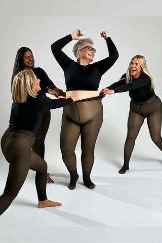 Fleece-Lined Tights SandSet