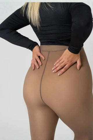 Fleece-Lined Tights SandSet