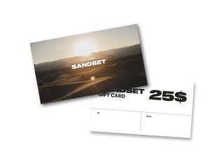 GIFT CARD - 25$ SandSet