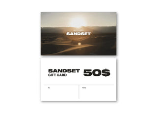 GIFT CARD - 25$ SandSet