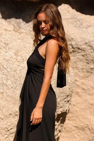 Ivy Infinity Dress Black SandSet