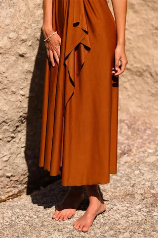 Ivy Infinity Dress Brown SandSet
