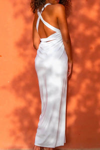Ivy Infinity Dress White