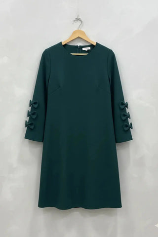 Long-Sleeve Knee-Length Casual Shift Dress SandSet