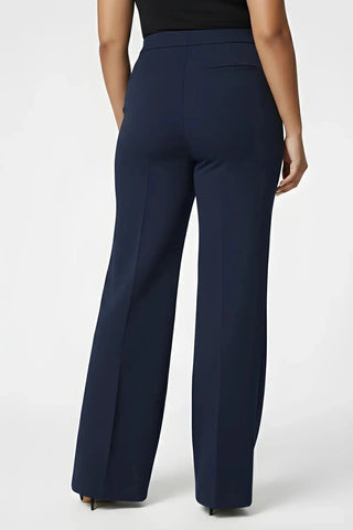 Plus Size High Stretch High-Waist Wide-Leg Pants SandSet