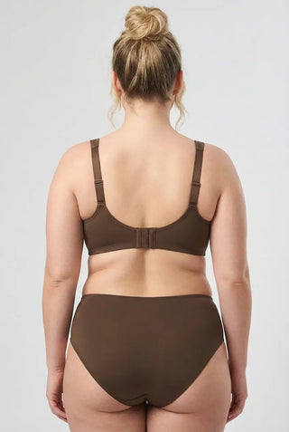 SANDSET Bra: Cooling Full Coverage Minimizer Bra SandSet