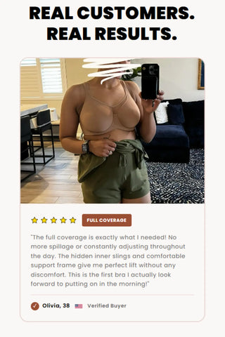 SANDSET Bra: Cooling Full Coverage Minimizer Bra SandSet