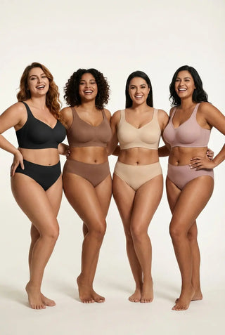 SculptFull Comfort- JellySoft Seamless Push Up Bra SandSet