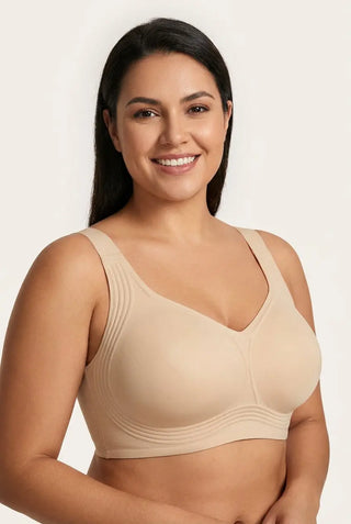 SculptFull Comfort- JellySoft Seamless Push Up Bra SandSet
