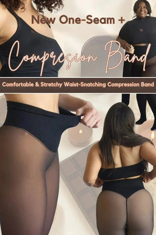 The Ultimate Fleece-Lined Illusion Tights SandSet