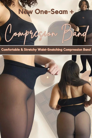 The Ultimate Fleece-Lined Illusion Tights SandSet