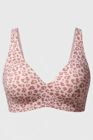The Wild-Curve Leopard Jelly Bra SandSet