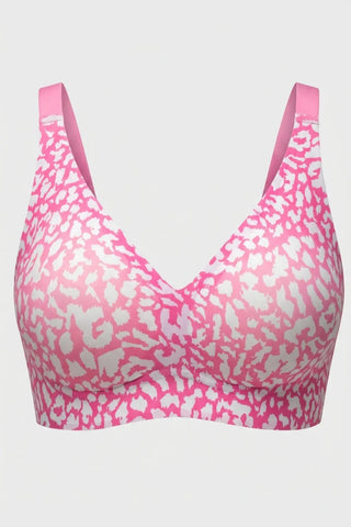 The Wild-Curve Leopard Jelly Bra SandSet