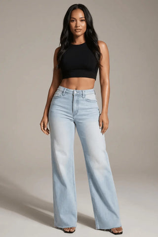 Wide Leg BBL Loose Fit SandSet