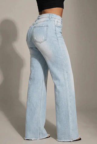 Wide Leg BBL Loose Fit SandSet