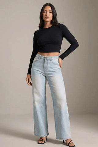 Wide Leg BBL Loose Fit SandSet