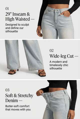 Wide Leg BBL Loose Fit SandSet