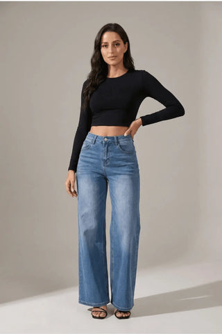 Wide Leg BBL Loose Fit SandSet