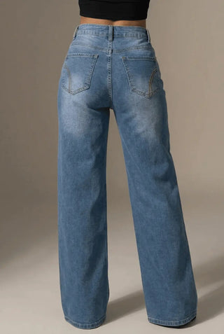 Wide Leg BBL Loose Fit SandSet