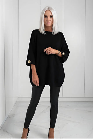 Women's Classic Solid Color Knit Top SandSet