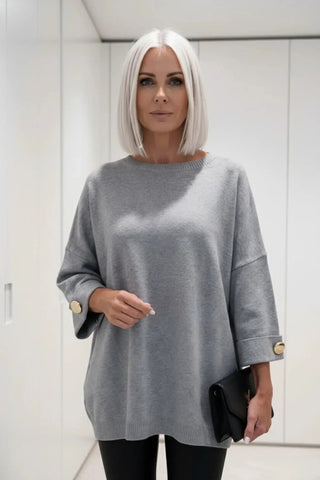 Women's Classic Solid Color Knit Top SandSet