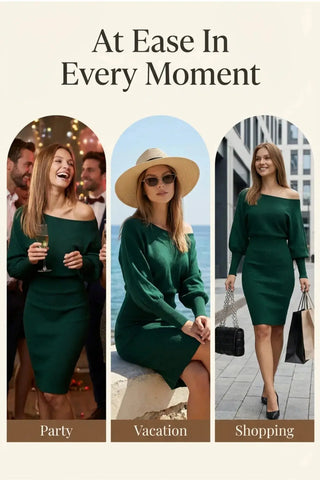 Women's Versatile Sexy Waisted Dress SandSet